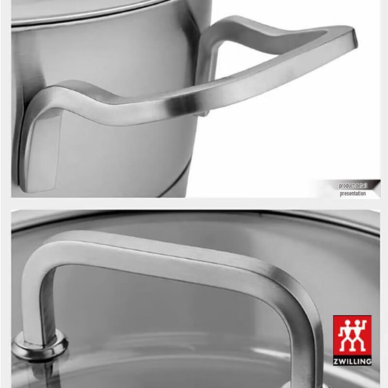 ZWILLING Moment 16 см Нержавеющая сталь Двуручная кастрюля для тушения