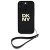 Dkny Dkhcp16Lpbswsk Iphone 16 Pro 6.3   Czarny/Black Hardcase Wrist Strap Stock Logo