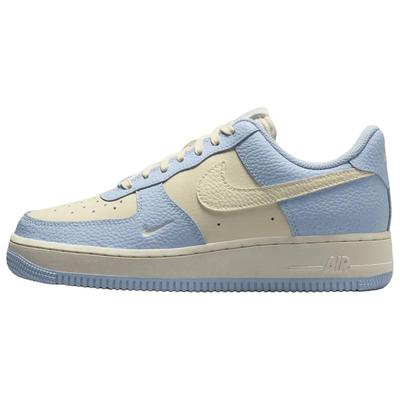 Кроссовки Air Force 1 для скейтбординга Женские Сине-Бежевые IV3222-400