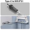 Для Starlink Mini Gen 3 USB C на DC/DC Быстрая зарядка Кабель питания 100 Вт Адаптер питания Водонепроницаемый Наружный