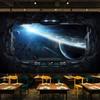 Индивидуальные 3D фотообои Личность Космическая кабина Космический корабль Настенная роспись 3D Ресторан Отель Интернет Игровая комната Фреска Обои