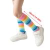 Children's Fashionable Socks Knee High Socks Combed Cotton Multifunction In Tube Socks for School and Parties Show