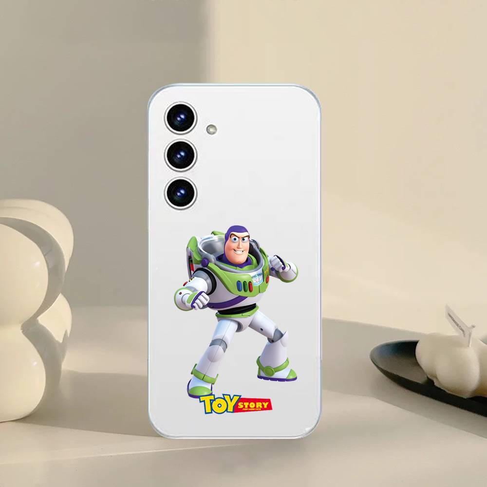 Чехол для телефона B-Buzz Lightyear для Samsung Galaxy S21 S22 S23 S24 S25ULTRA FE Ultra Plus5G A52S Прозрачный чехол