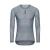 Mens Cycling Jersey Long Sleeve Quick-Dry Breathable Mesh Base Layer Road Bike Riding