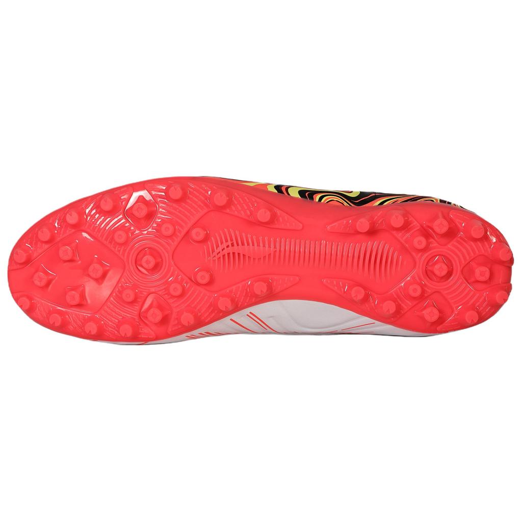 Li-Ning Удобные Дышащие Простые Нескользящие Износостойкие MG (Резиновый короткий стержень) Футбольные бутсы Унисекс Футбольные бутсы YSFV005-5