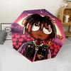 Juice WRLD Theme Automatic Umbrella, Lightweight & Portable, 8 Rib, Perfect for Outdoor Travel, Birthdays, Christmas, Gifts.