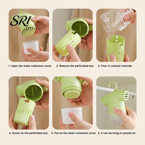 Moisture Absorber with Hanger Hanging Box T-shirt Shape Humidity Absorption Dehumidification Closet Remover Home Dormitory Wardrobe Bathroom