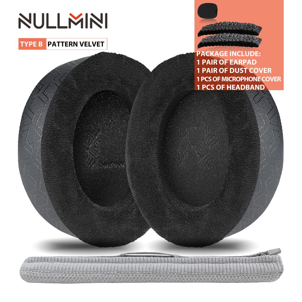 Охлаждающие гелевые амбушюры Nullmini для наушников AKG N700NC Сменные подушечки для ушей Чехол Накладки на уши Оголовье
