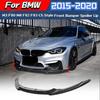 For BMW M3 F80 M4 F82 F83 2015 2016 2017 2018 2019 2020 Front Bumper Spoiler Lip CS Style Front Lip Splitter Modification Kit