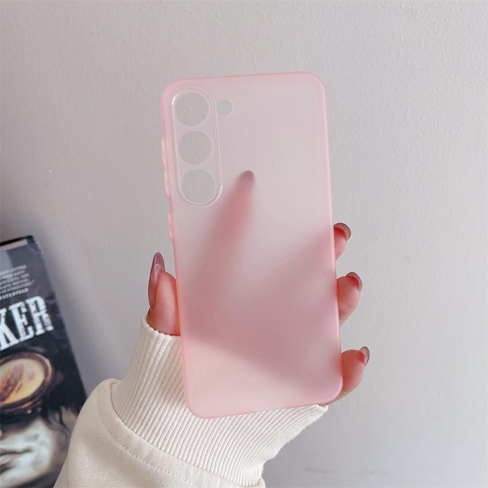 Тонкий матовый полупрозрачный чехол для Samsung S26 S25 S24 S23 S22 Plus Ultra FE A32 A52 A72 A53 A73 A33 A23 A54 Note20 с бампером из ТПУ Capa