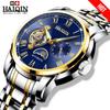 Mens Watches Waterproof Mechanical Watch Men Luxury Automatic Wristwatch Male Clock