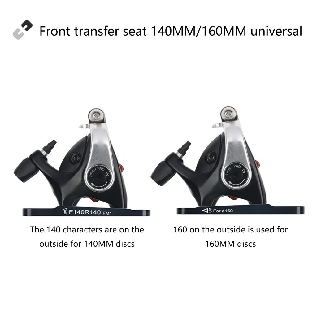 Велосипеды Flat Mount Disc Brake Adapter Set Алюминиевые сплавы Тормозные скобы для шоссейных велосипедов Аксессуары