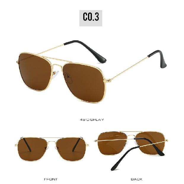 Sunglasses, metal-framed sunglasses, suitable for driving, fishing, and cycling