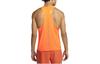 Nike Мужские майки Оранжевые С круглым вырезом Умеренный Прямой крой DM4624-803
