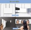 ARREBOL Mirror Mirror Angle Adjustment Makeup Mirror Height Adjustable Foldable Mirror with 5x Magnification Mirror See the Back of Your Head Mirror