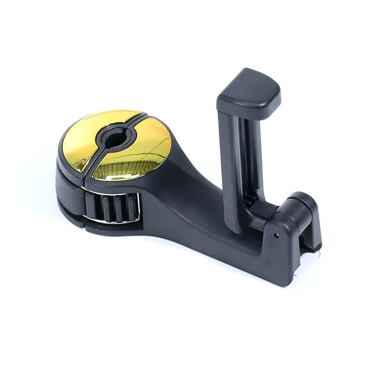 Подголовник автокресла, вешалка, органайзер для хранения, универсальный для сумки, пальто, универсальный автомобиль, черный цвет