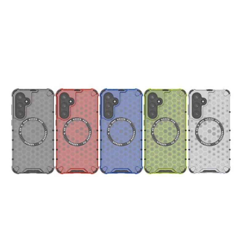 Для Samsung Galaxy S23 FE 5g Магнитное кольцо задняя крышка телефона чехол Magsafe кольцо беспроводная зарядка объектив защита противоударные чехлы