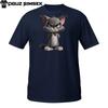 Grumpy Boss Cat T-Shirt – Angry Cartoon Feline with Serious No-Nonsense Vibe Tee