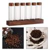 Coffee Bean Dispenser Sealed Canister Nut Cans Refillable Storage Tubes
