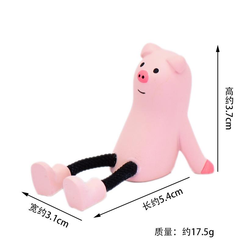 Романтика Японский Кот Продукты Розовый выпуклый поросенок Игра Подарки INS Смола Ремесла DIY зажим для заметок Маленькие Украшения Коллекция Подарки