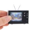 Dollhouse Miniature Ornaments Mini Retro Tv Toy Ornaments