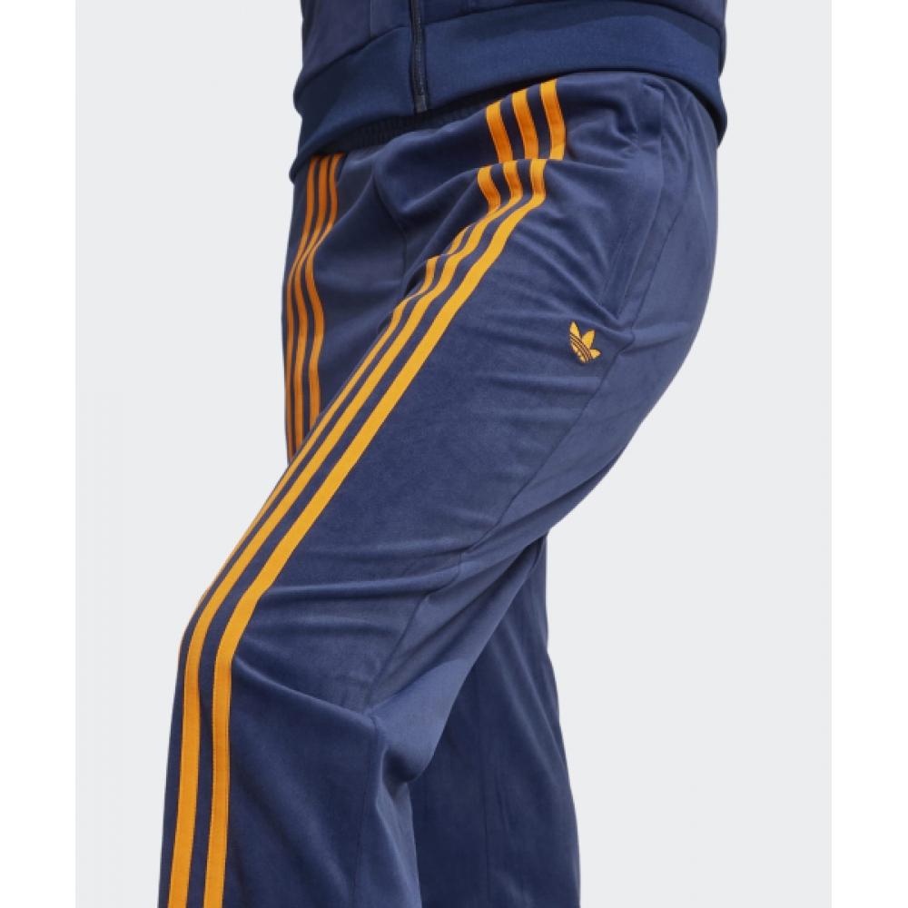 adidas Спортивные штаны велюровые 70-х годов темно-оранжевые Jn8290