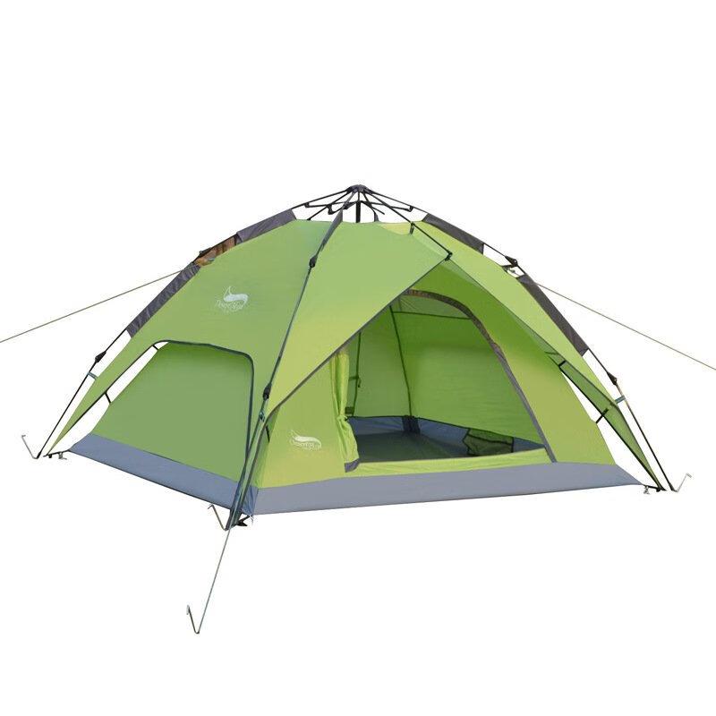 OEING Double-Layer Hydraulic Automatic Camping Tent