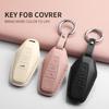 Чехол для ключей Chery iCAR для моделей 03/3T/v23, Сумка с пряжкой-ракушкой цвета рисовой белизны, Модный трансграничный дизайн