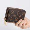 New Retro Printed Multi-card Change Bag Versatile Certificate Wallet Key Bag Clutch Bag