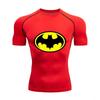 Summer Short Sleeve for Men Compression Tee Shirt Sport Quick Dry Gym Running T-shirt Casual Fitness Workout Undershirt Elasticity Top Tee