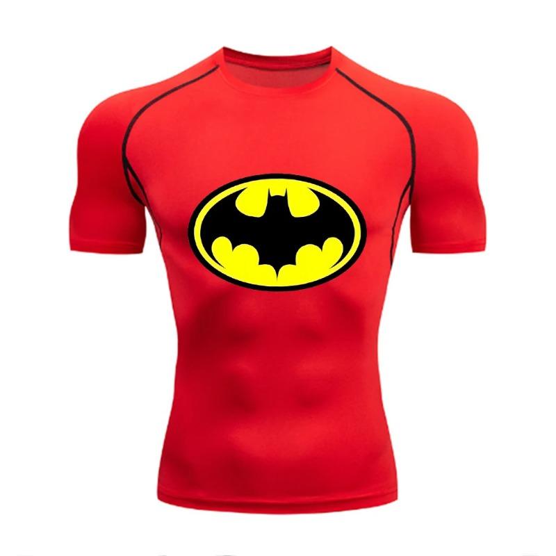 Summer Short Sleeve for Men Compression Tee Shirt Sport Quick Dry Gym Running T-shirt Casual Fitness Workout Undershirt Elasticity Top Tee