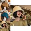 Bucket Fluffy Lambswool Hat For Women Beige Warm And Cozy Winter Hat Fashionable Stylish And