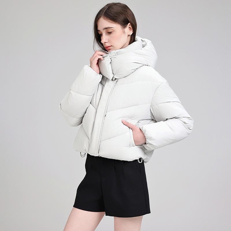 Padded jacket short down padded jacket women's winter padded jacket loose jacket fashion design new thickening feeling