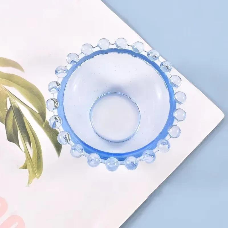 Handcraft Mold Silicone Mold for Resin Art Accessories Simple Handmade Molds Resin Mold Crystal Epoxy Silicone Mirror Lace Dish