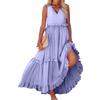 Women's Summer Long Dress Big Swing Beach Dress