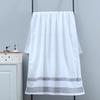 1pcs Pure Cotton Quality Bath Towels  Square Gifts Plain Color Broken Great Wall Grid Thickened Large Bath Towels
