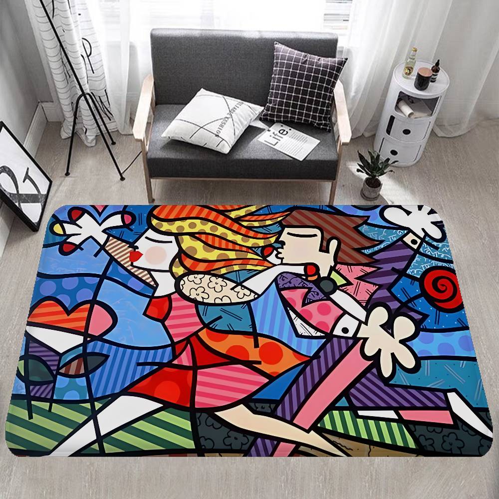 Britto Quick Drying Dish Door Mat Washable Non-Slip Living Room Sofa Chairs Area Mat Kitchen Doormat Area Rug