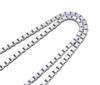 Items Silver 925 Chain Necklace 40cm Silver Chain Venetian Chain Necklace Silver Necklace Box Chain Cool Chain Only Popular Men Women Silver Chain