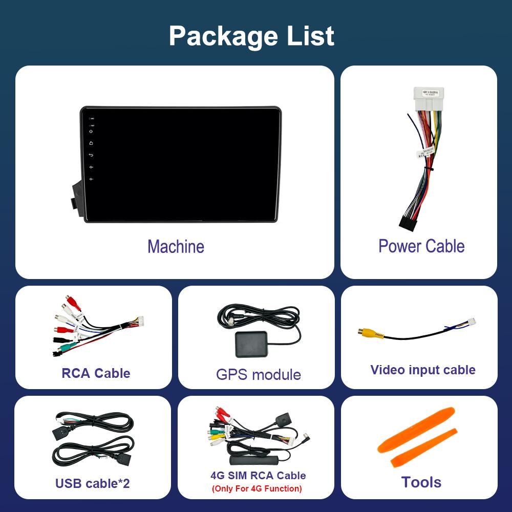 Carplay Автомобильный Радио Мультимедийный Плеер WiFi для SsangYong Actyon C100 2005 - 2011 GPS Navi 4G HD Экран Android Система Головное Устройство