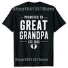 Funny Soon To Be Greats Grandpa 2025 T Shirts Summer Graphic Cotton Streetwear Short Sleeve Soon To Be Grandpa Gifts T-shirt