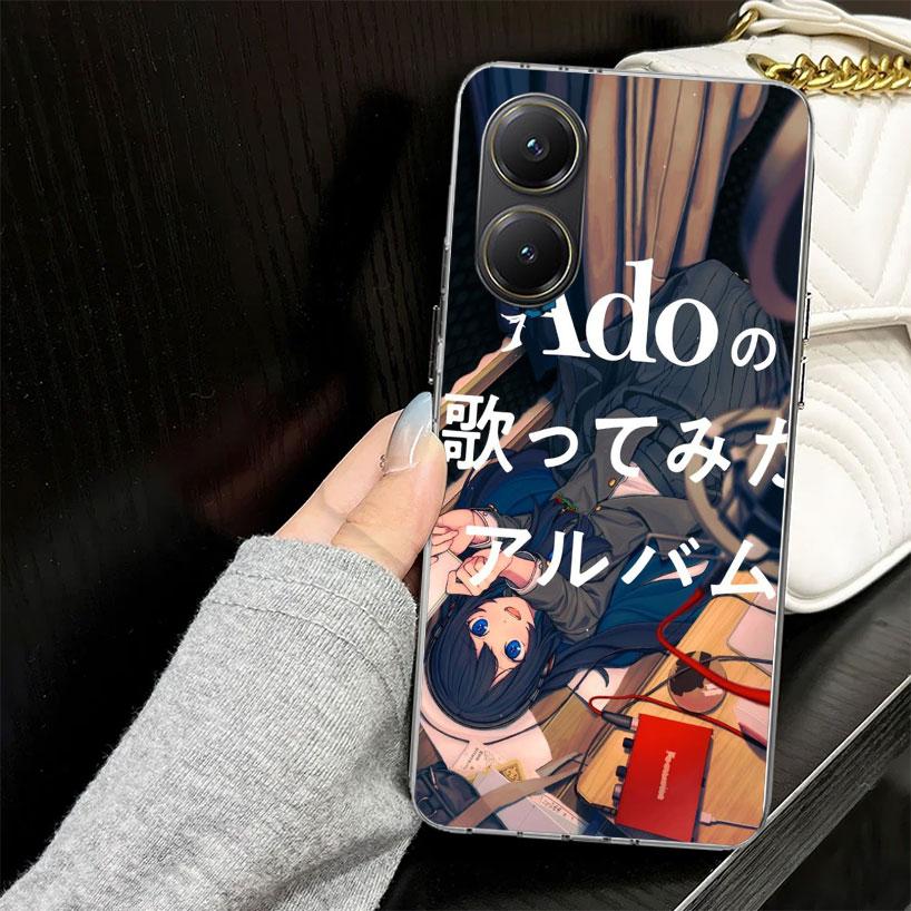 Ado Японская певица Чехол для Xiaomi Poco X7 F7 Ultra X6 F6 F5 X5 Pro X3 Nfc Чехол для телефона X4 F4 Gt F3 M6 M5S M3 Силиконовый Funda