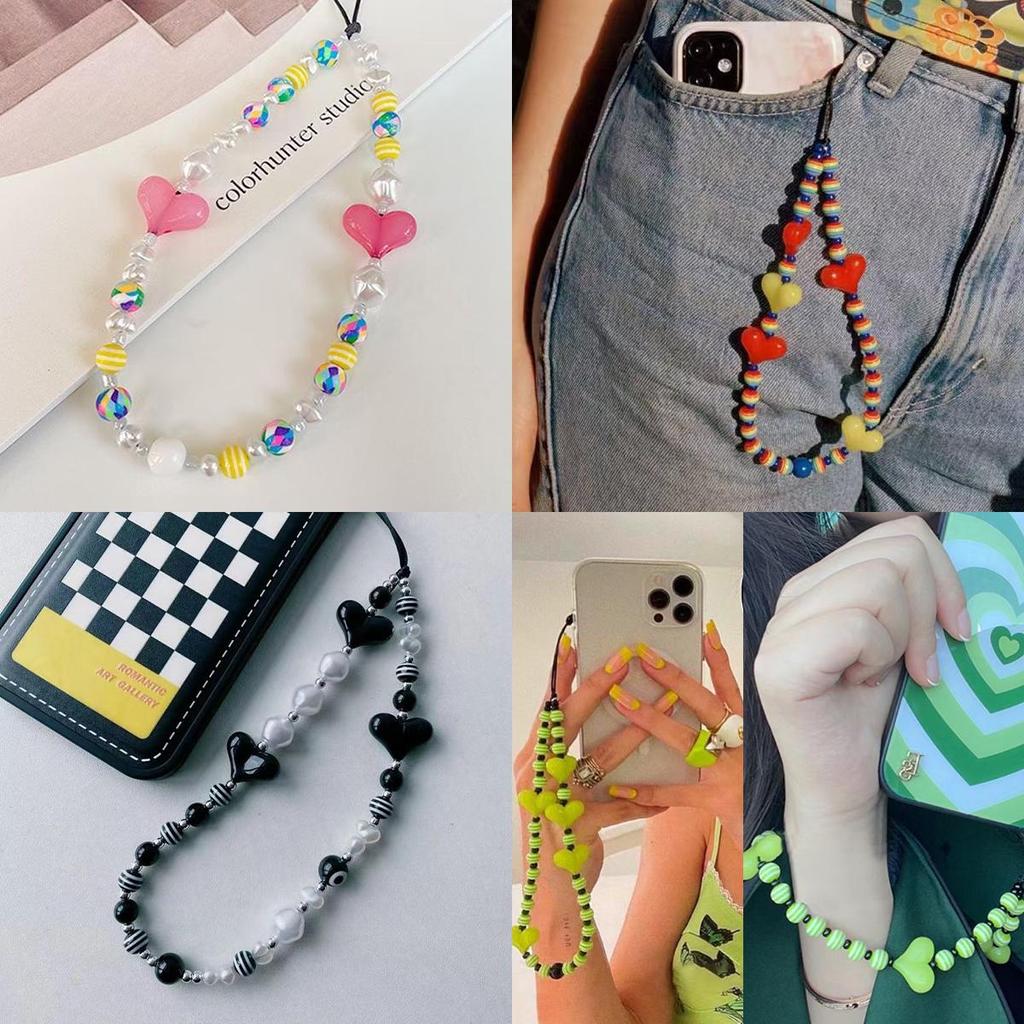 20 шт. акриловые прозрачные бусины в форме сердца для DIY ожерелье, браслет, серьги, изготовление ювелирных изделий, аксессуары для рукоделия