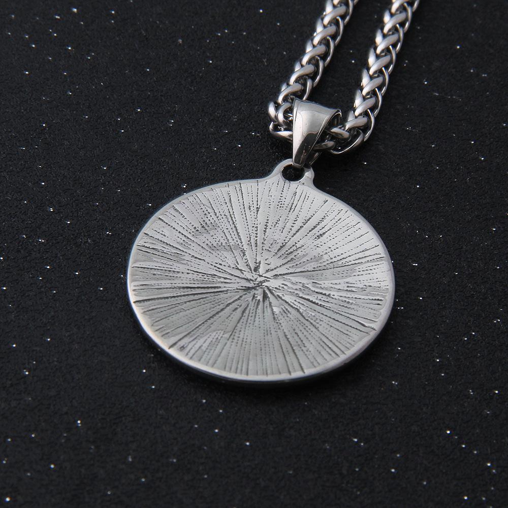 Оловянный кулон-подвеска «Кельтский троичный узел», медальон с гербом семьи викингов и ирландцев с переплетающимся узором (Ювелирные изделия Маллен)