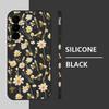 Vintage Floral Pattern Lanyard Case For Samsung Galaxy S25 Ultra S24 Plus S22 S23 S21 FE A15 A16 A17 A35 A36 A54 A55 A56 5G Funda Capa