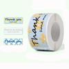 120PCS/Roll Multicolor Thank You Stickers Mixed Pattern Sealing Labels Appreciate Greeting Tags