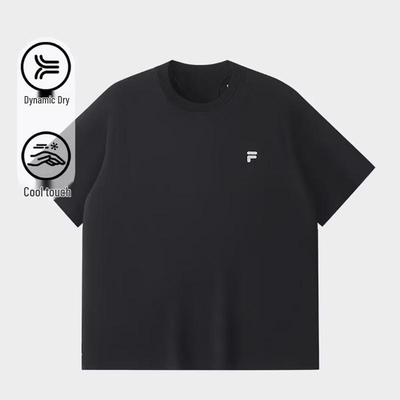 FILA FUSION Men's Cool Dry Loose Knit T-Shirt