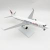 Масштаб 1/124 China Eastern Airways 30см Модель самолета A380 из смолы с подставкой и колесами Миниатюрные сувениры Украшение Самолет Дом
