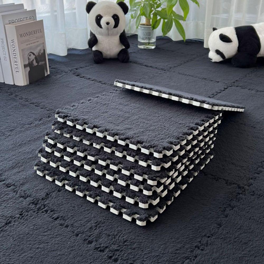 Gift Home Foam Plush Patchwork Floor Mat Baby Play Mat Exercise Children Carpet Bebe Mattress