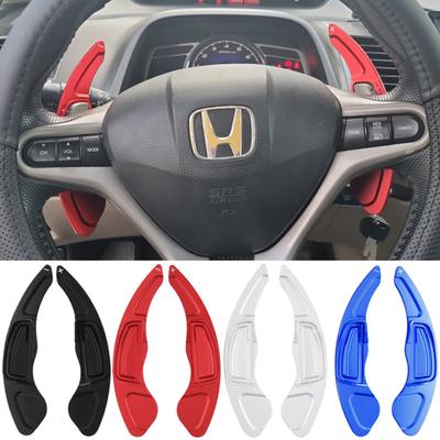 Для Honda Civic G8 8-го поколения VIII FD6 2006 2007 2008 2009 2010 Автомобильный руль Накладки на руль Расширители для переключения передач Автомобильные Аксессуары