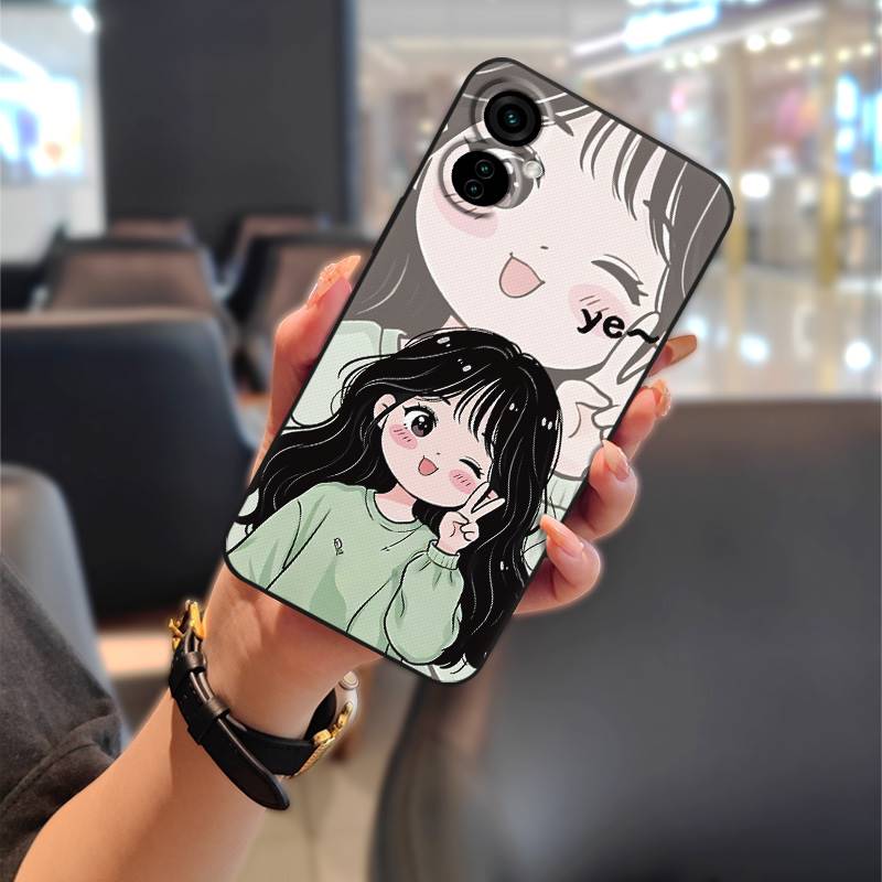 Граффити TPU Чехол для телефона для Tecno Camon19/19Pro 4G Пара Грязеотталкивающий Силиконовый Пыленепроницаемый Ударопрочный Водонепроницаемый Милый